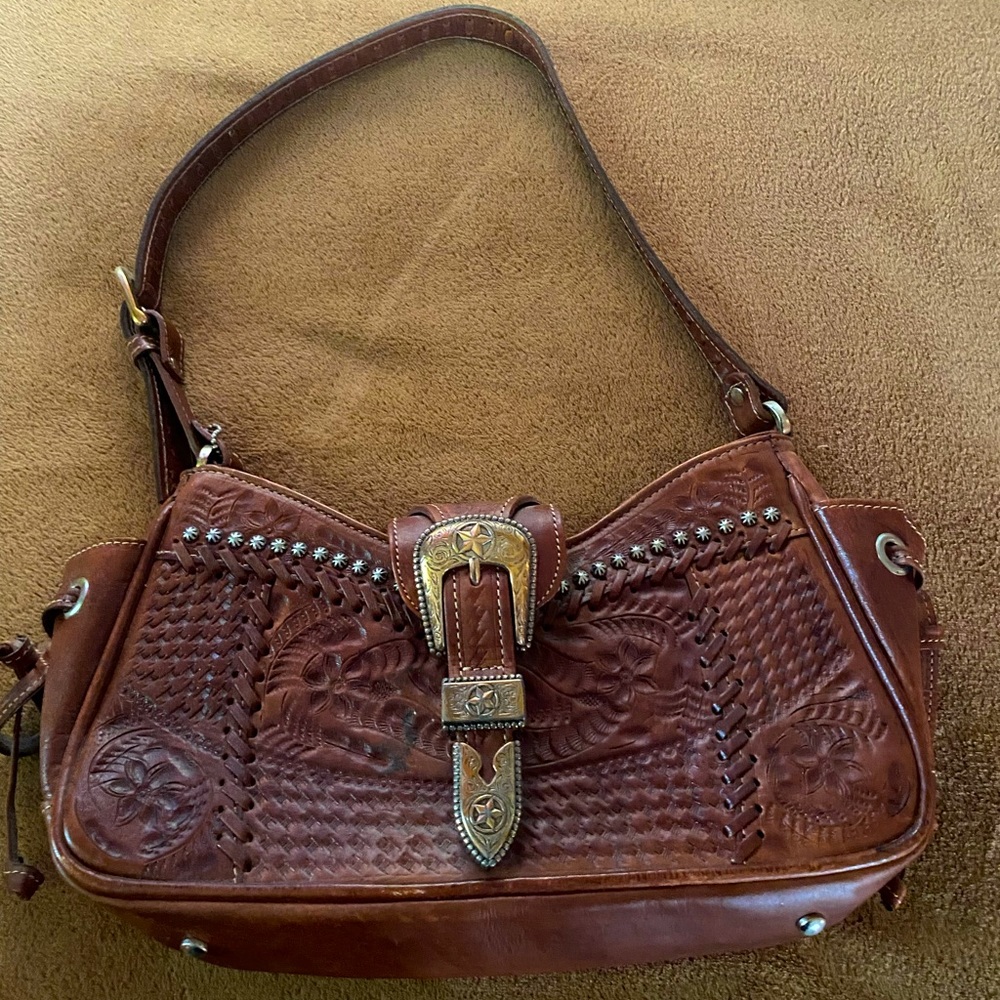 American West Leather Purse